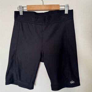 Alo Black Workout Shorts